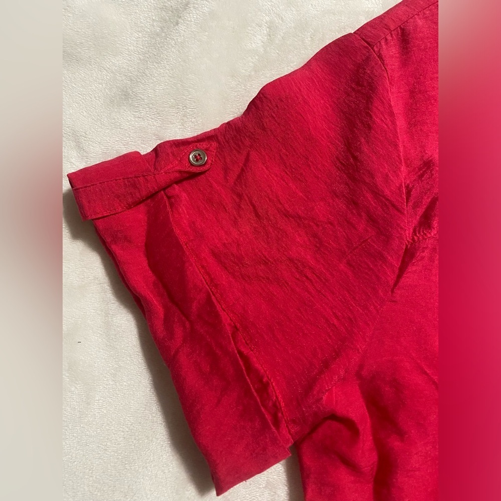 Roz & Ali Hot Pink Blouse - Picture 5 of 7